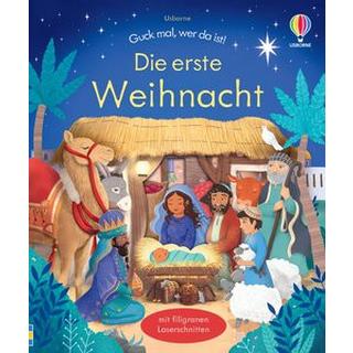 Guck mal, wer da ist! Die erste Weihnacht Milbourne, Anna; Knight, Jessica (Illustrationen) Couverture rigide 