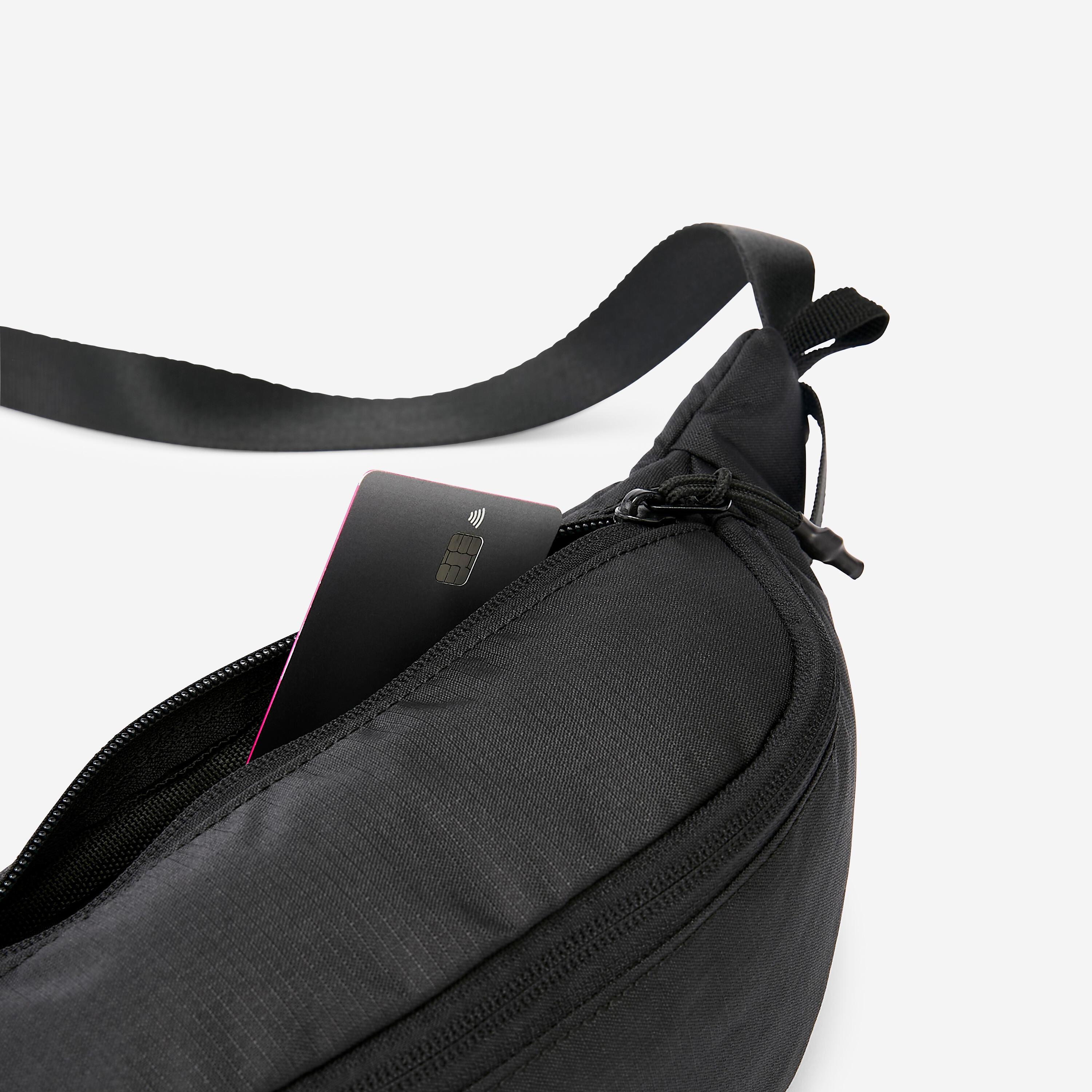 FORCLAZ  Gürteltasche 2 Fächer Polyester 