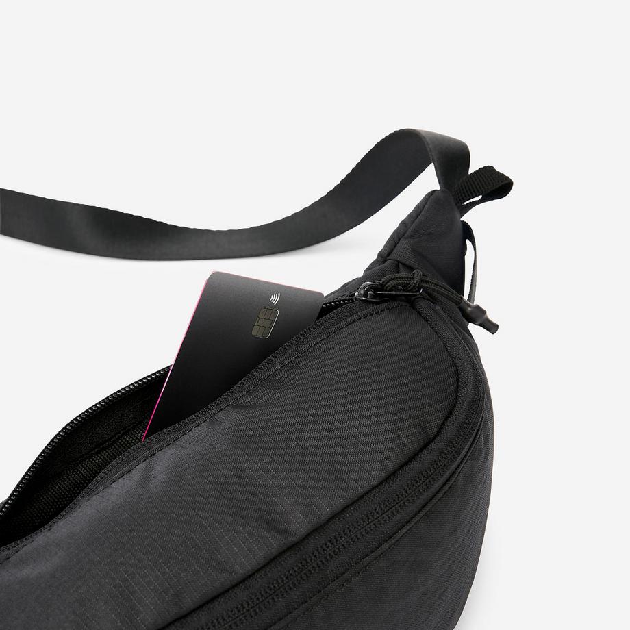 DECATHLON  Sac banane 2 compartiments polyester 