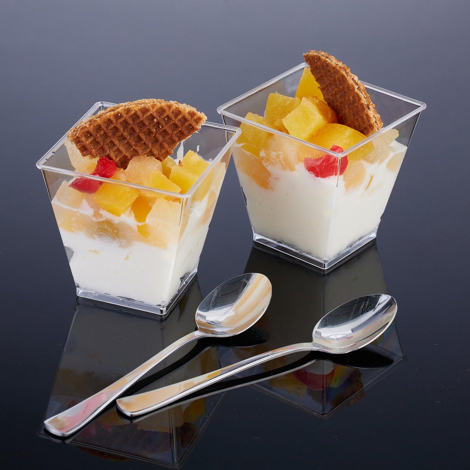 Northix Dessertschalen, 50 Stück  