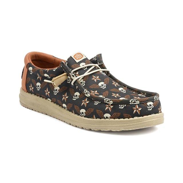 Image of Wally Stars N Skulls Print Herren Grau 41