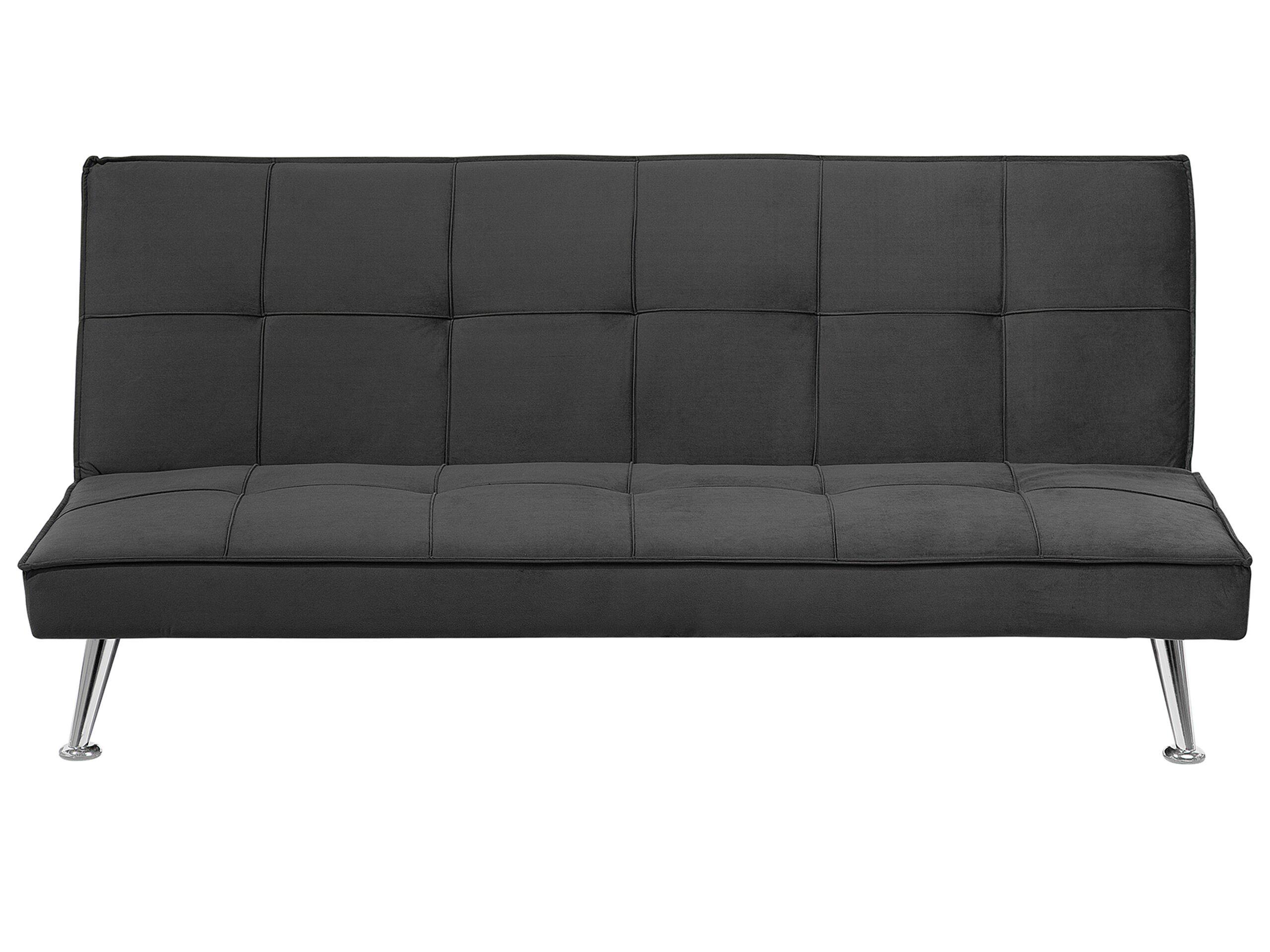 Beliani Schlafsofa aus Polyester Modern HASLE  