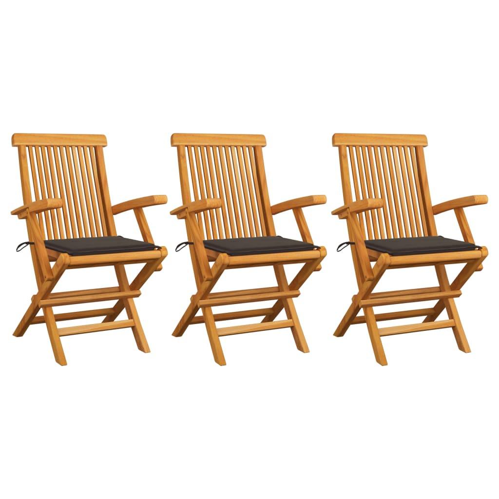 VidaXL sedia da giardino Teak riciclato  