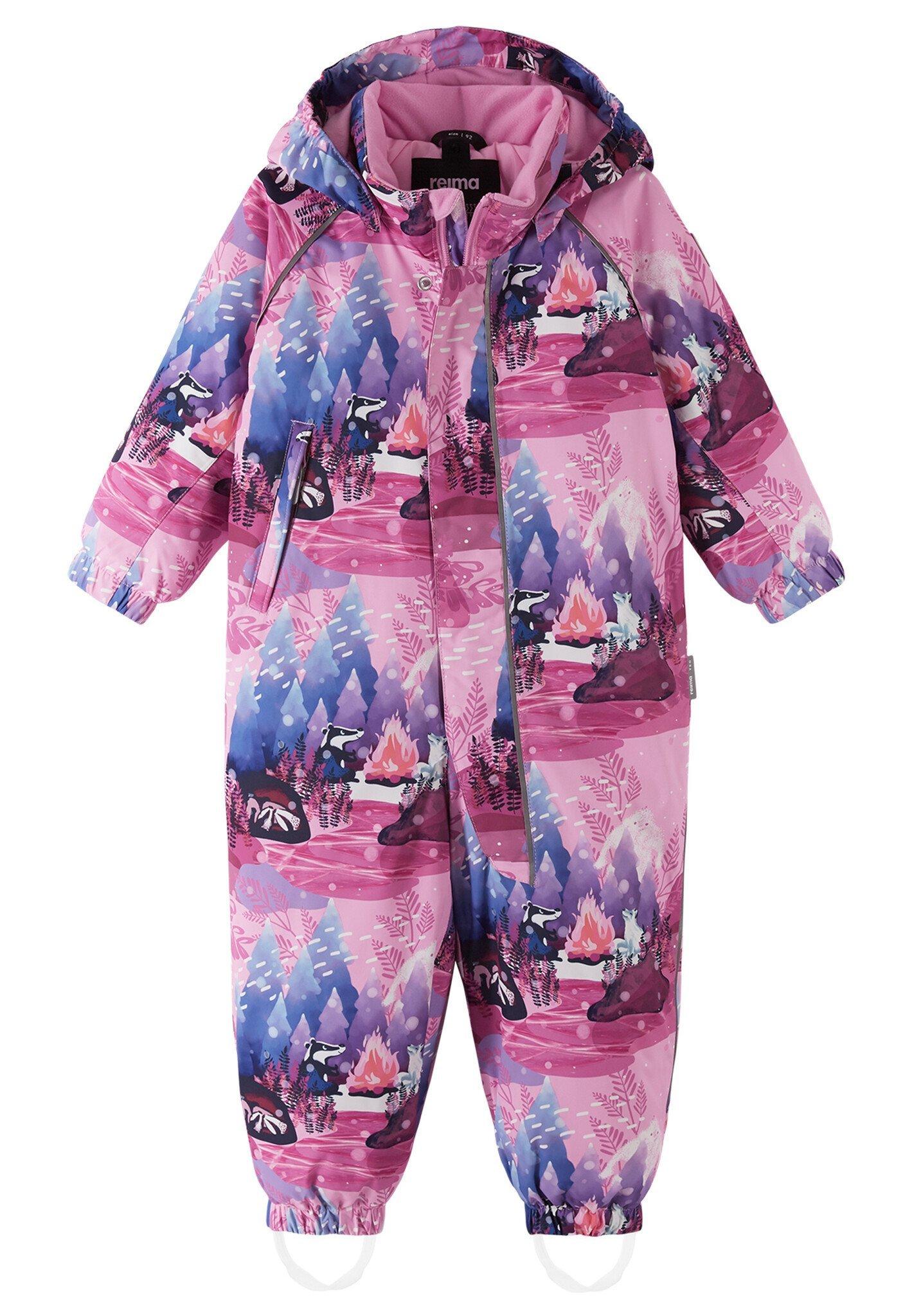 Image of Tec Kleinkinder Schneeanzug Langnes Mädchen Pink 98