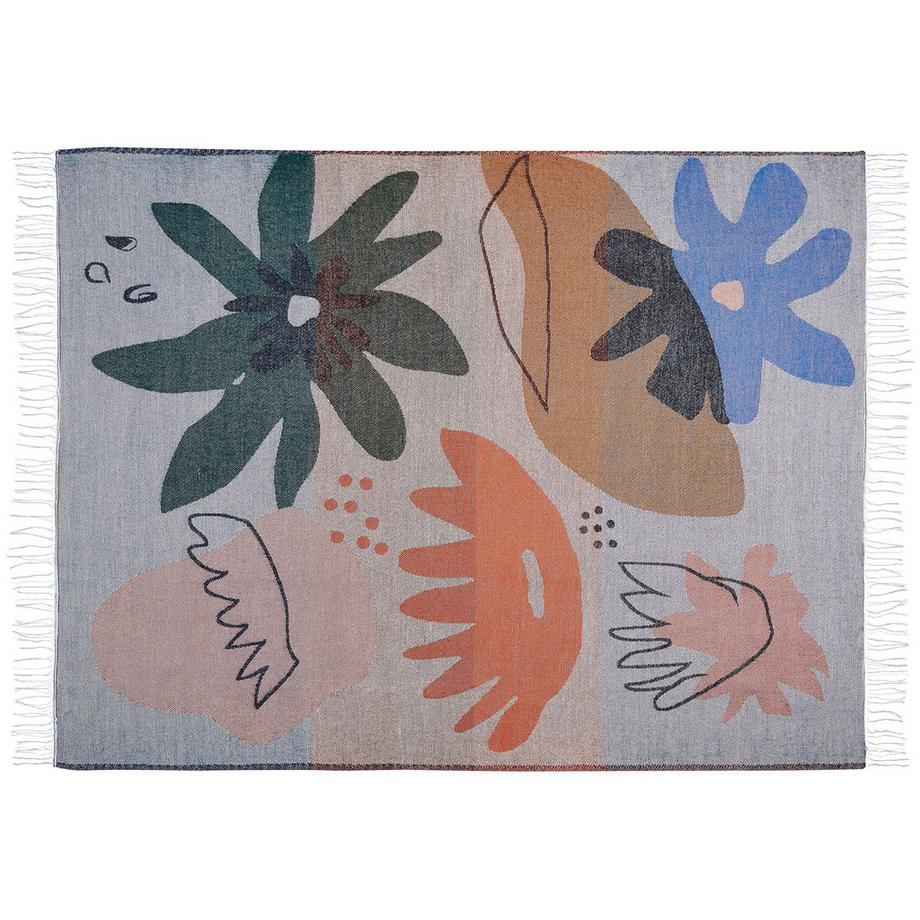 Beliani BAIDI Boho Coperta in Acrilico  