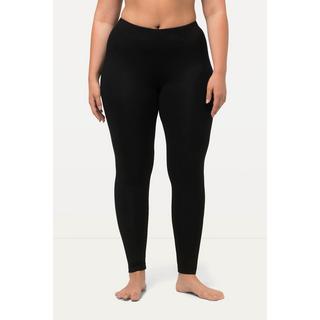 Ulla Popken  Legging longueur mollet, jambe slim et taille élastique 