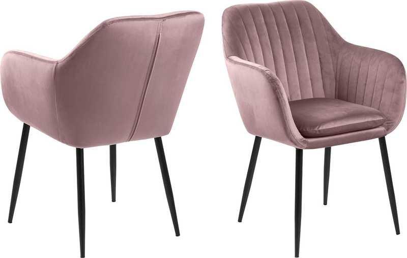 Image of Armlehnstuhl Milano dusty rose Armlehnstuhl Milano dusty rose