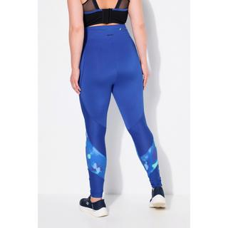 Ulla Popken Leggings sportivi vita alta asciugatura rapida con tasca zip  