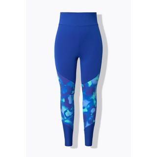 Ulla Popken Leggings sportivi vita alta asciugatura rapida con tasca zip  