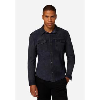 RICANO  Chemise en cuir pour homme - Chemise réversible 