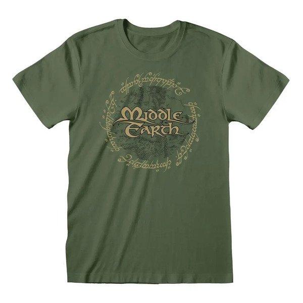 Image of Middle Earth Tshirt Damen Grün XXL