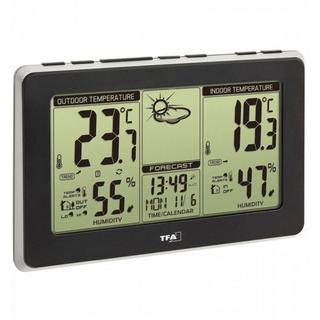 TFA TFA-Dostmann Mondo Nero LCD Batteria  