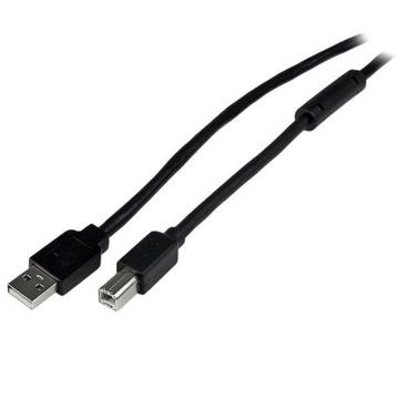 Câble USB Actif A vers B 20 m - M/M - Noir