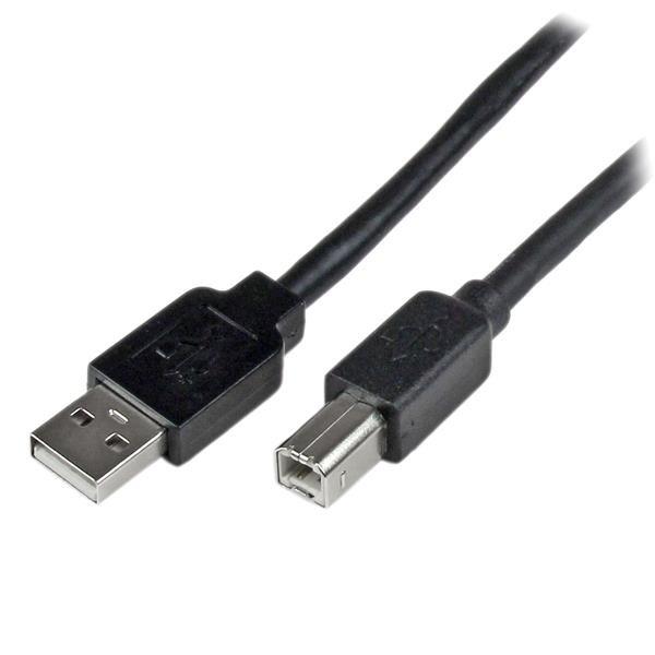 STARTECH.COM  Câble USB Actif A vers B 20 m - M/M - Noir 