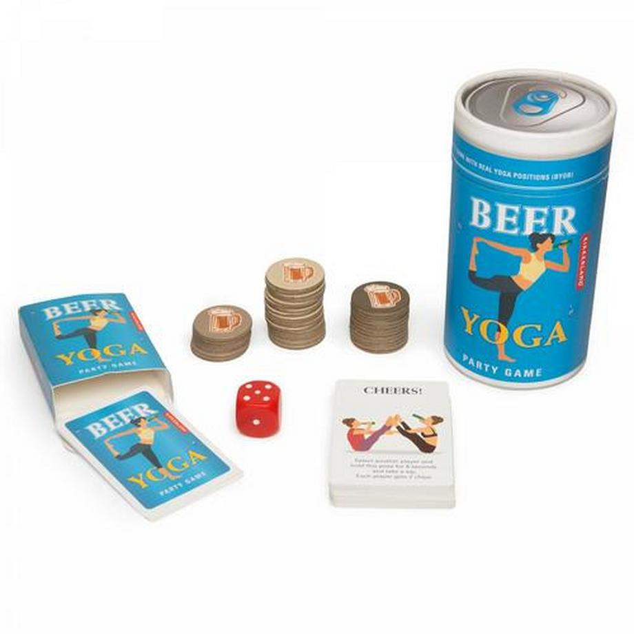 Kikkerland Europe BV  Bier Yoga Partyspiel 