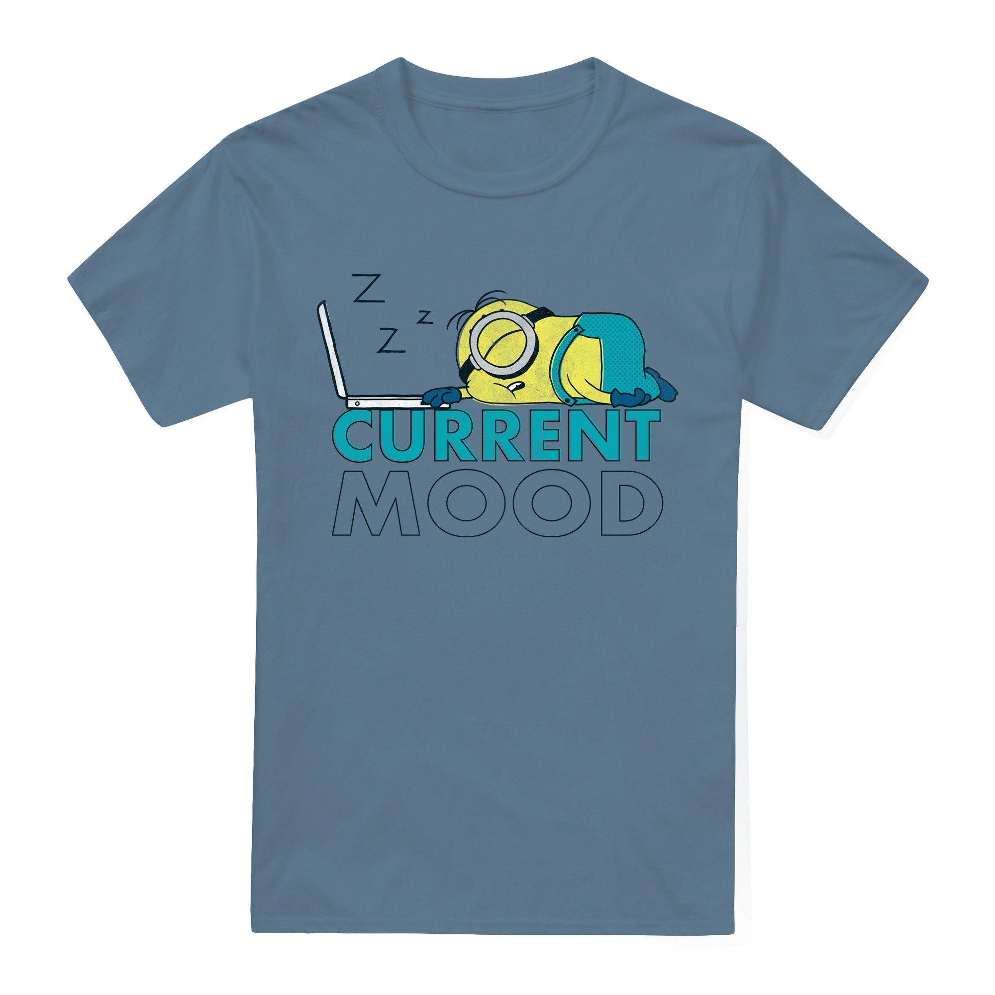 Image of Monday Mood Tshirt Herren Indigo L