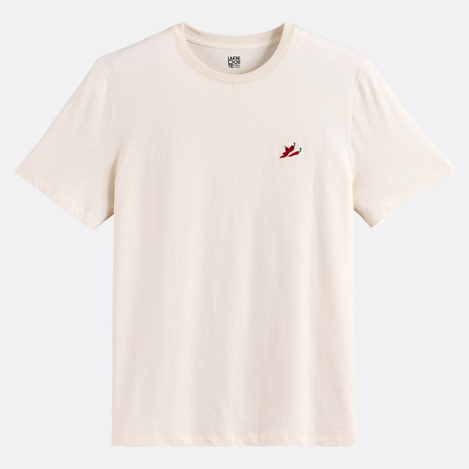 La Redoute Collections Rundhals Kurzarm T-Shirt  