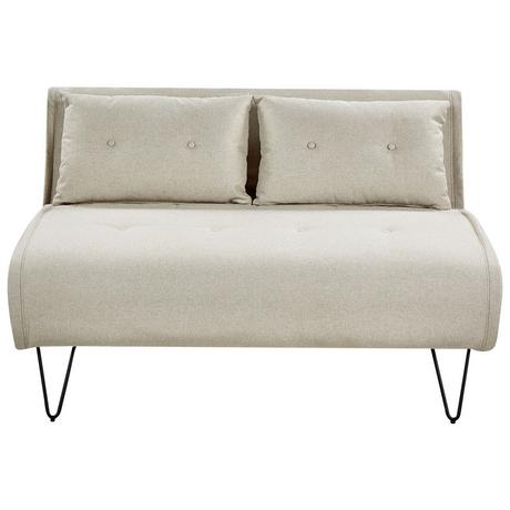 Beliani 2 Sitzer Sofa aus Polyester Glamourös VESTFOLD  