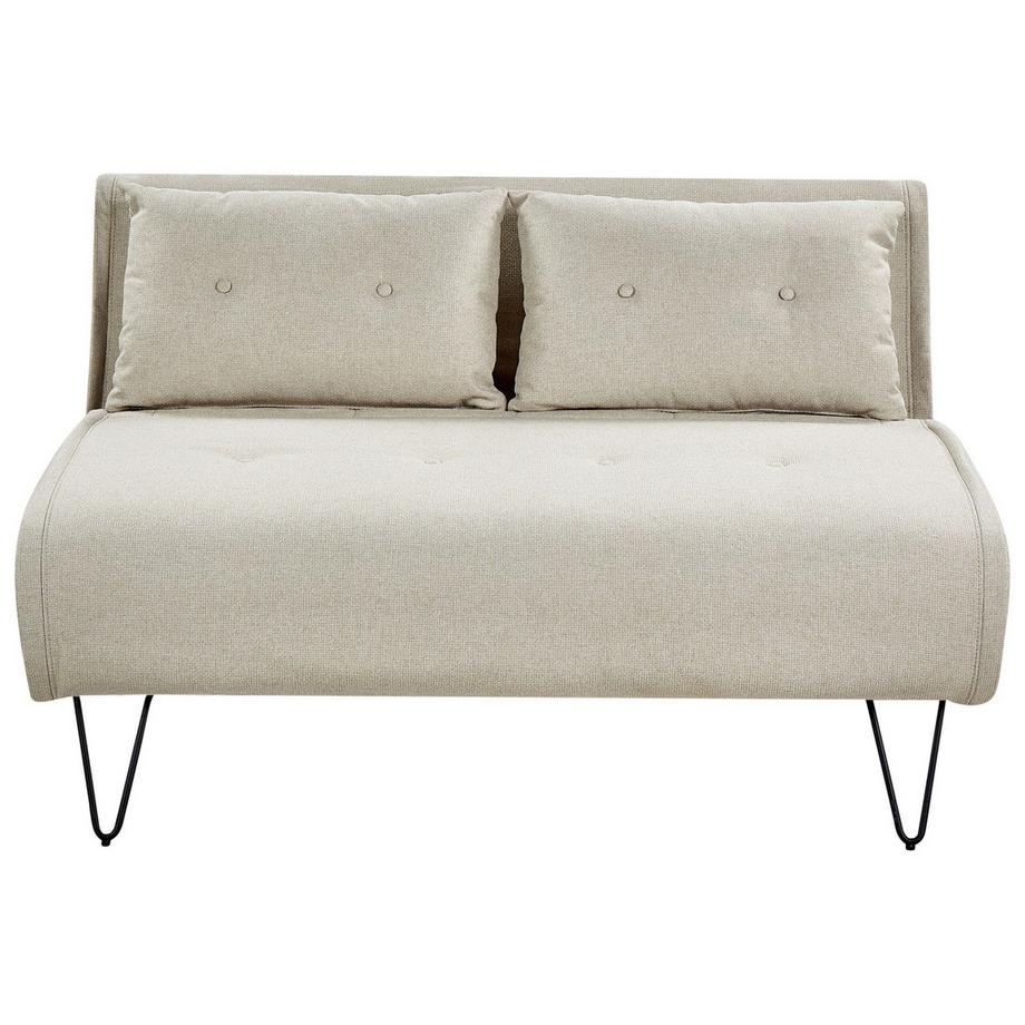 Beliani 2 Sitzer Sofa aus Stoff  VESTFOLD  