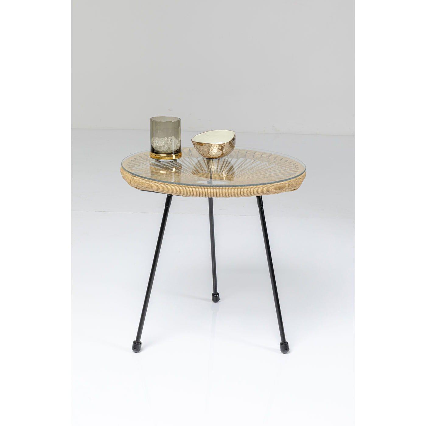 KARE Design Table d'appoint Acapulco naturel  