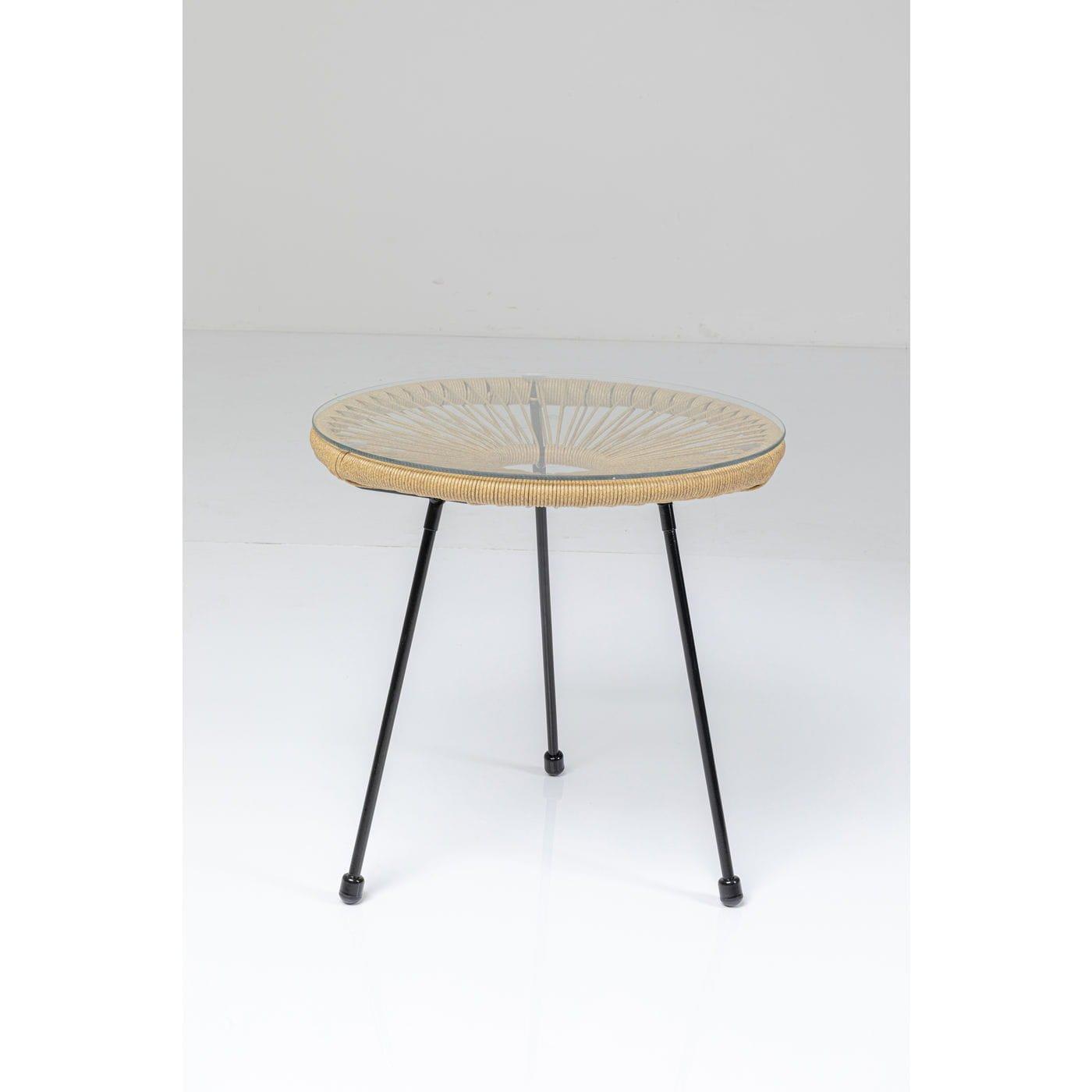 KARE Design Table d'appoint Acapulco naturel  