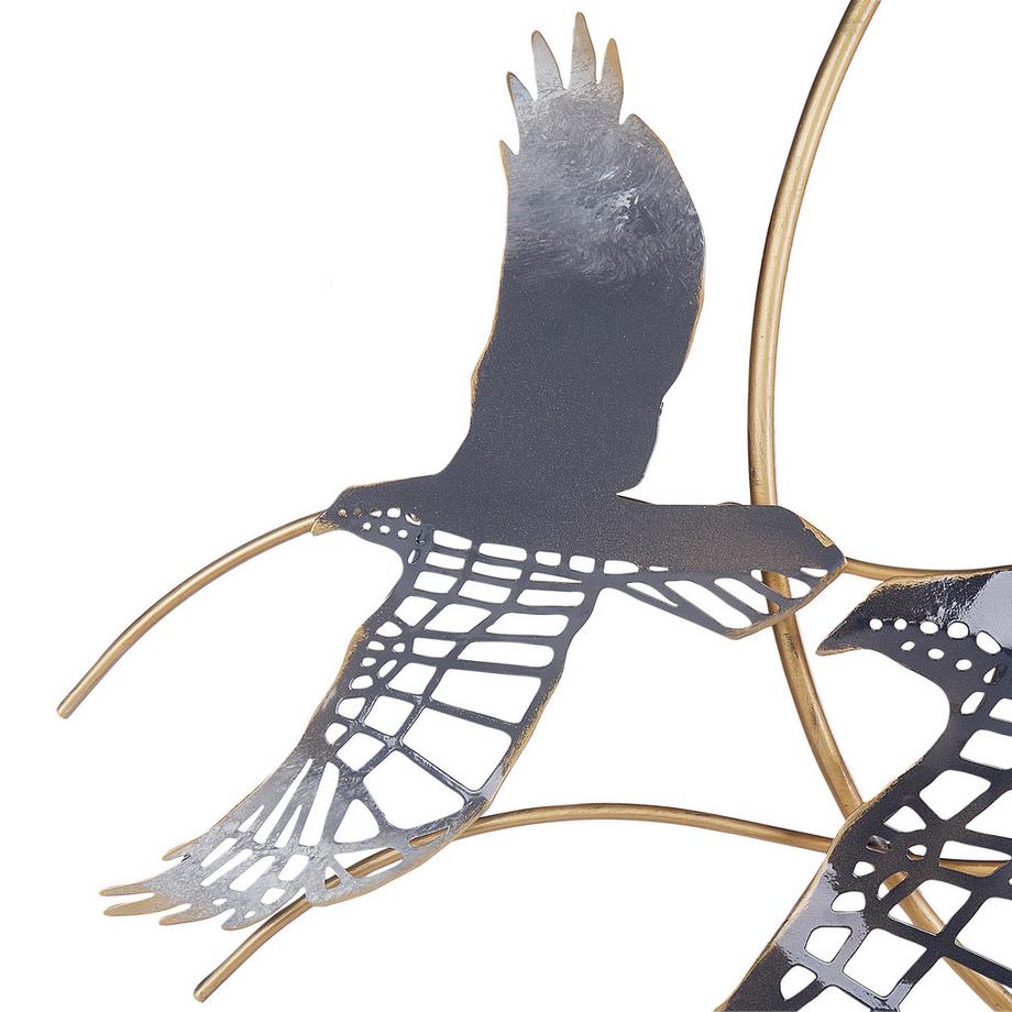 Beliani Décoration murale en Métal  TELLURIUM  