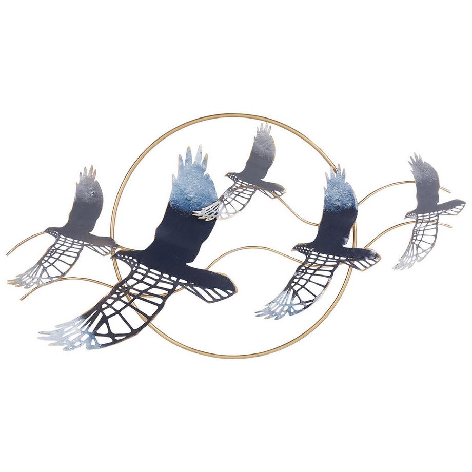 Beliani Décoration murale en Métal  TELLURIUM  