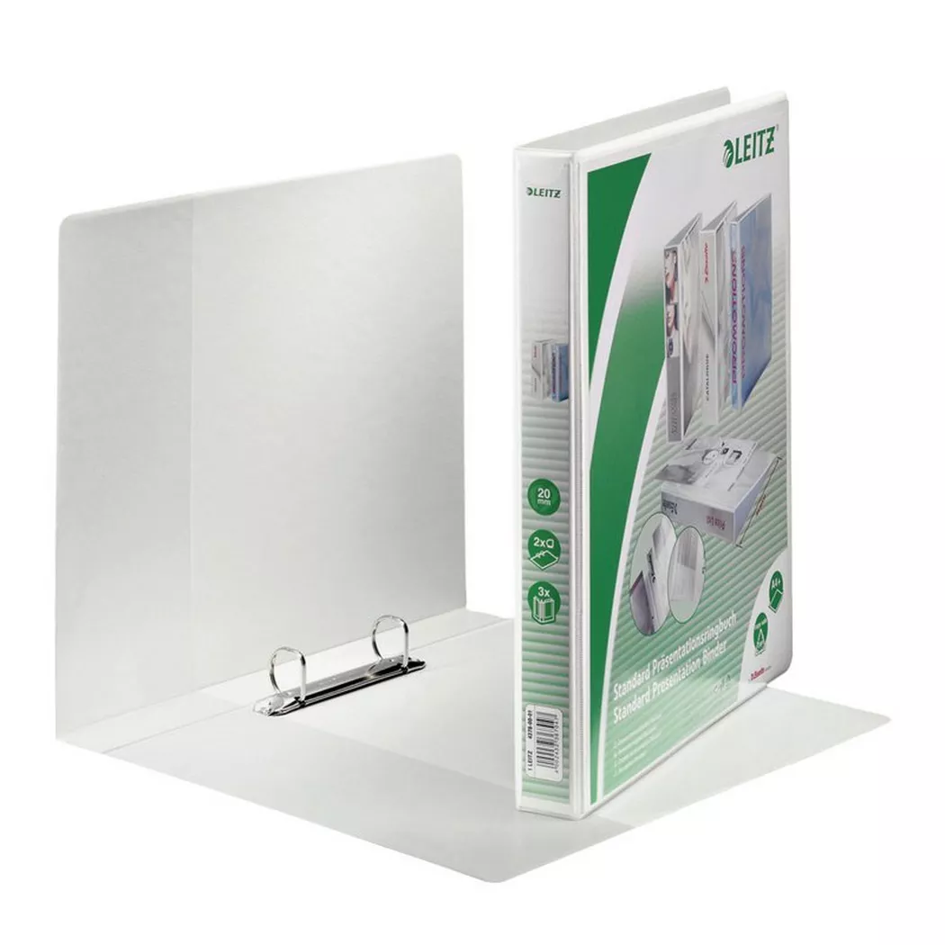 Leitz -  Ringbuch A4+, 21cm, Blanco