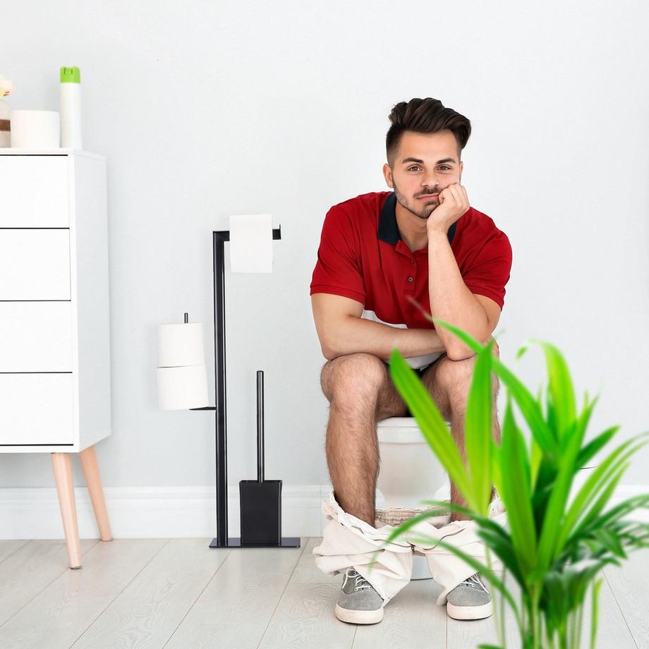 B2X Toilettensitz in Schwarz  