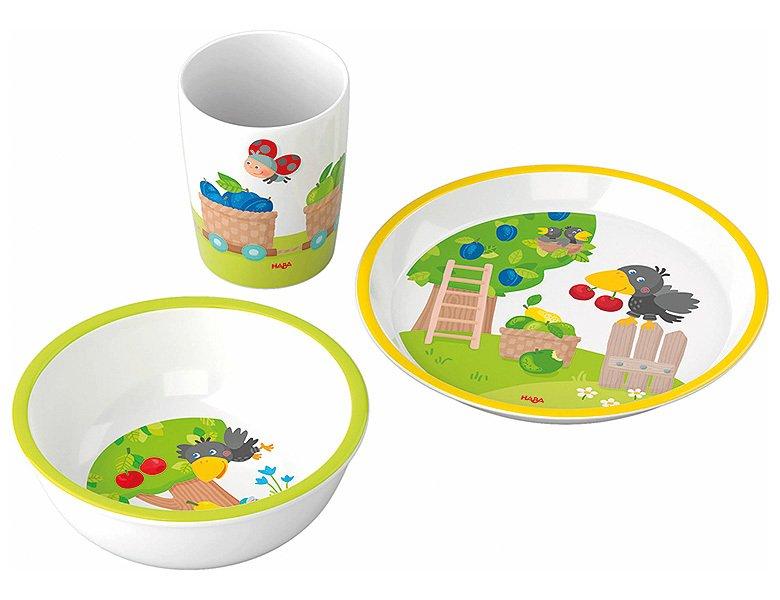 Image of HABA-Geschenkset Melamingeschirr Otgarten HABA-Geschenkset Melamingeschirr Otgarten