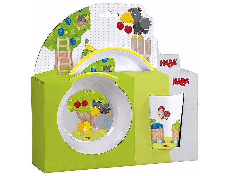 HABA HABA Coffret cadeau en mélamine Orchard  