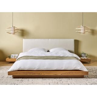 Beliani Bett mit Lattenrost aus MDF-Platte Modern ZEN  