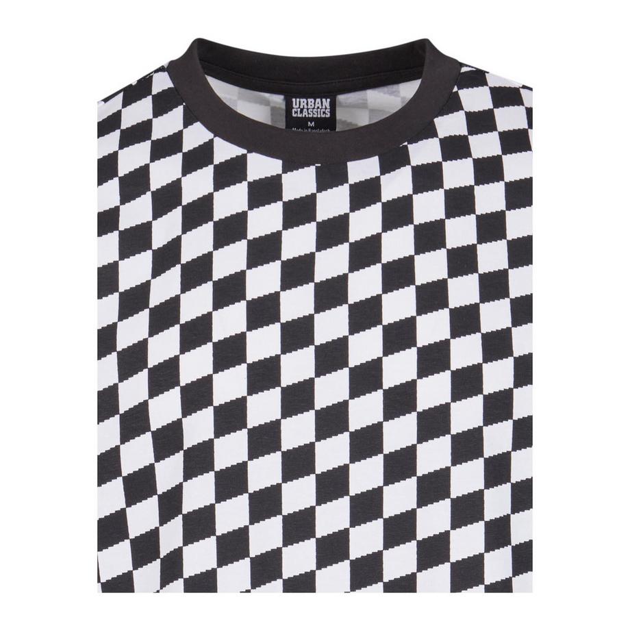 URBAN CLASSICS Oversize Kariertes T-Shirt  