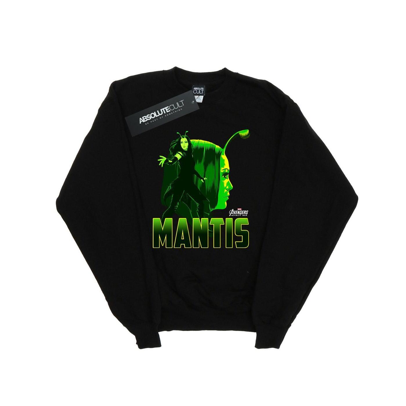 Image of Avengers Infinity War Mantis Character Sweatshirt Jungen Schwarz 152-158