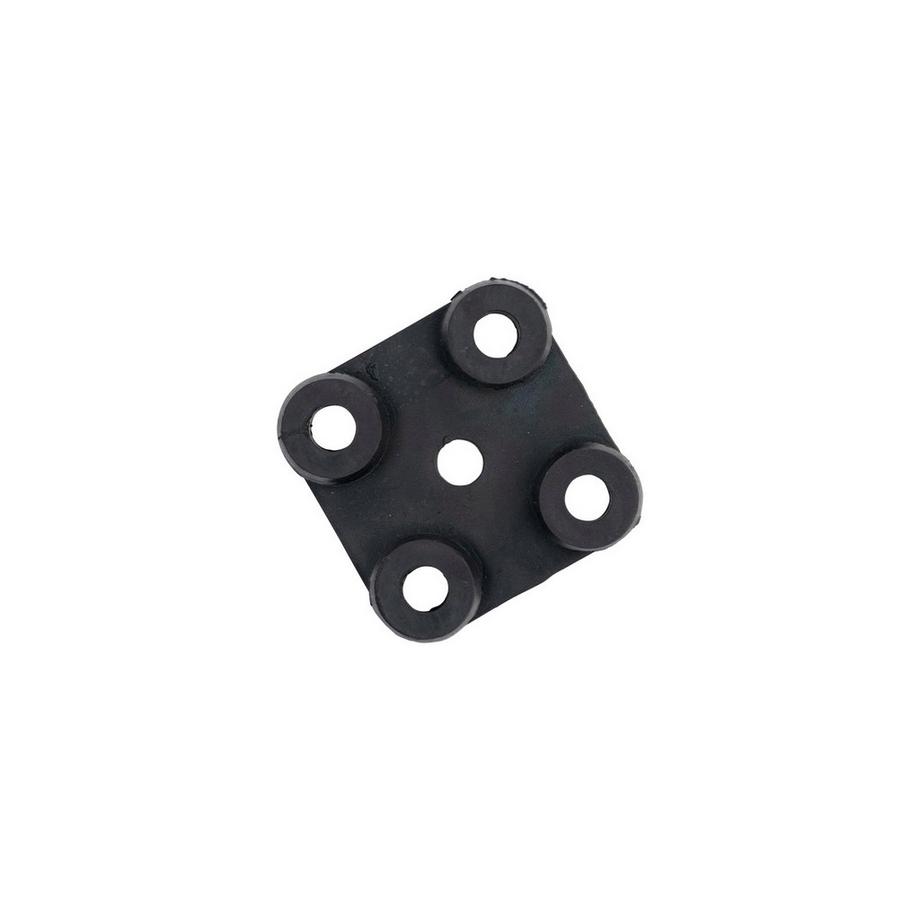 Verbindungsstück für Spaltenbodenmatten aus Gummi 80x80x1.5cm GladiatorFit