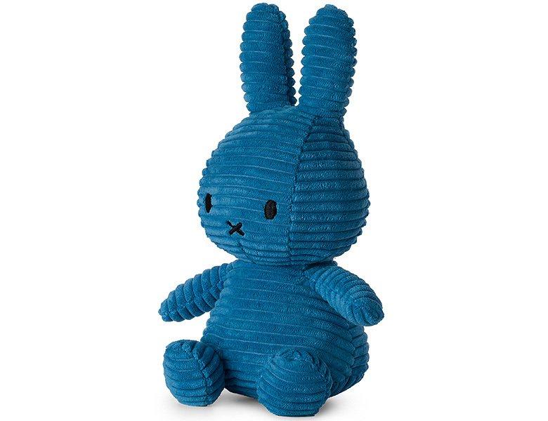 Bon Ton Toys  WWF Miffy Cord-Plüschfigur (24cm) [Petrolblau] 