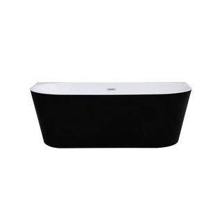 Vente-unique Freistehende Badewanne DIVINA 2L 1x75x  