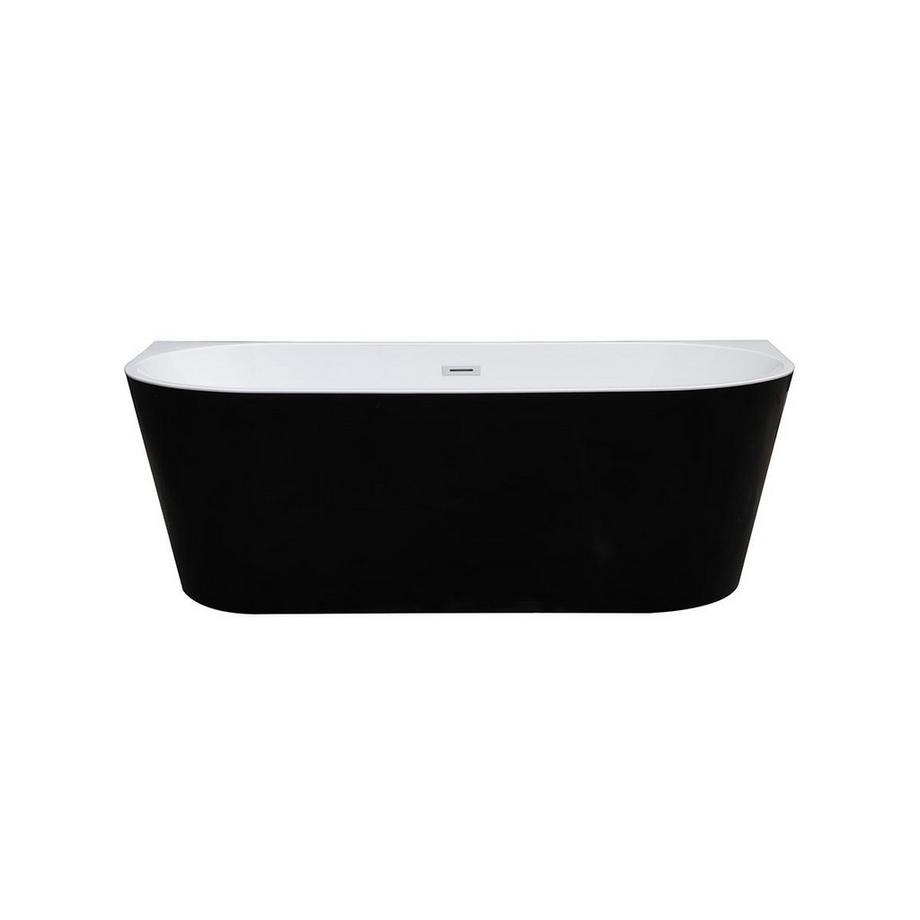 Vente-unique Vasca da bagno freestanding 2L  Nero DIVINA  