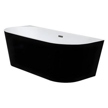 Vasca da bagno freestanding 2L  Nero DIVINA