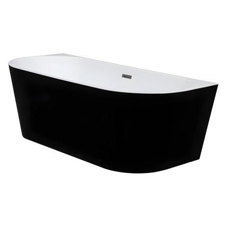 Vente-unique Freistehende Badewanne DIVINA 2L 1x75x  