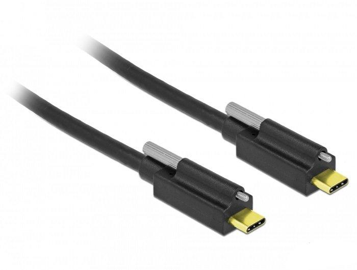 Image of 84138 USB Kabel 2 m USB 3.2 Gen 2 (3.1 Gen 2) USB C Schwarz
