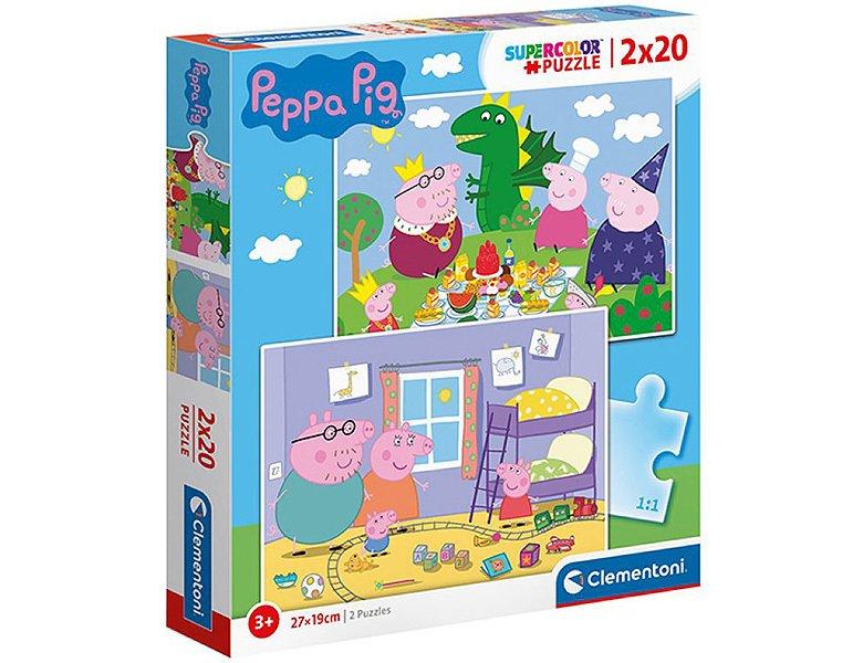 Clementoni  Puzzle Peppa Pig (2x20) 