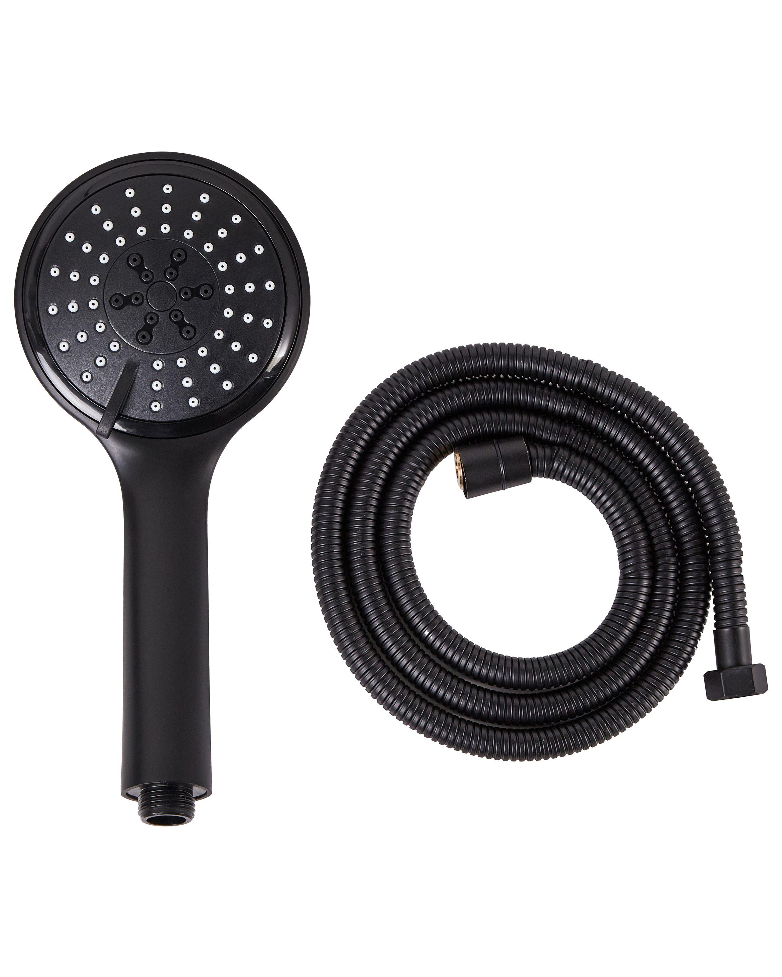 Beliani Duschkopf mit Schlauch aus ABS (robuster Kunststoff) Klassisch TUMPLE  