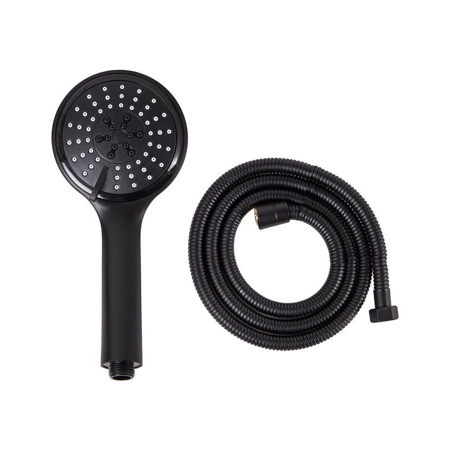 Beliani Duschkopf mit Schlauch aus ABS (robuster Kunststoff) Klassisch TUMPLE  