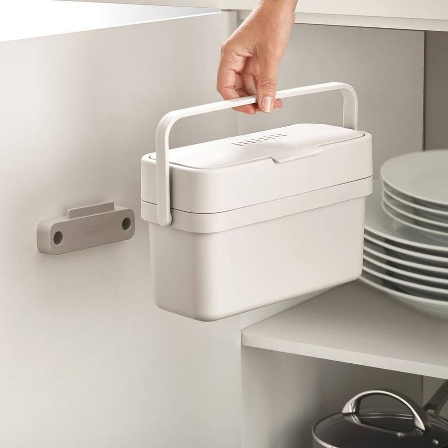 Joseph Joseph Bac à compostage facile à remplir Joseph Joseph Compo™ 4 - 4 litres - Stone  