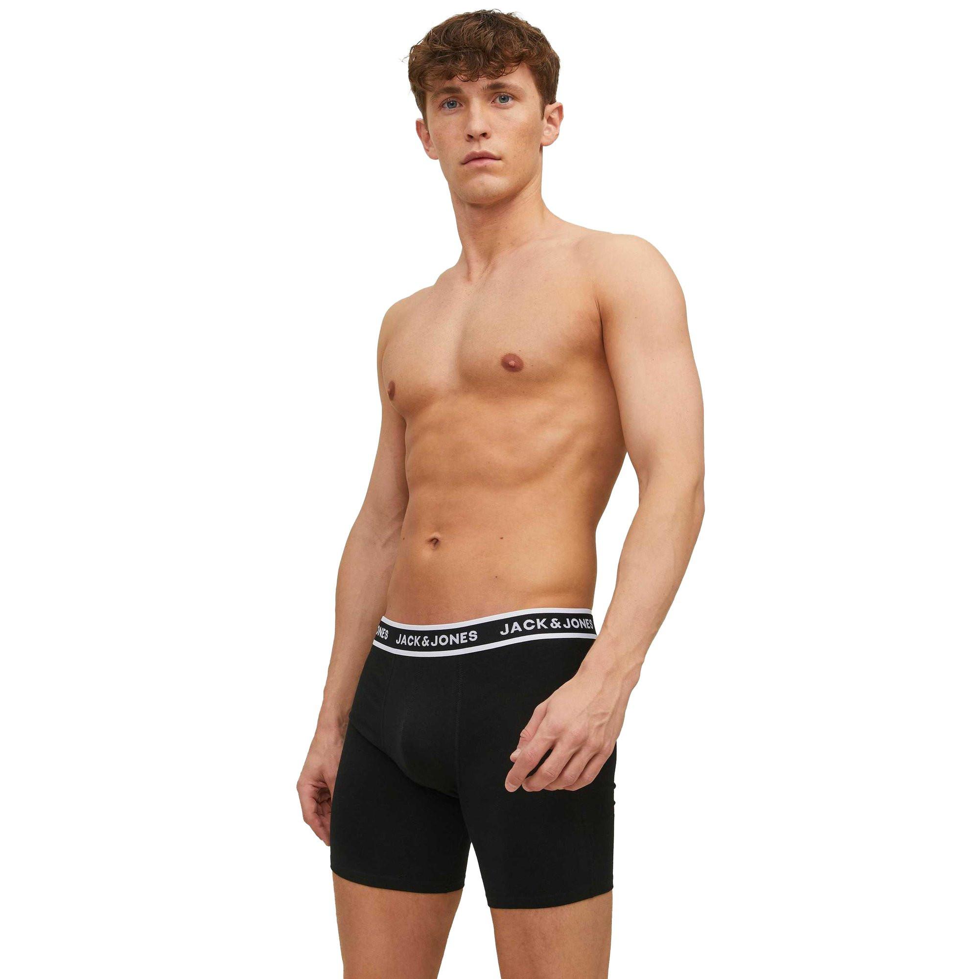 JACK & JONES JACSOLID Boxer Briefs 3er Pack  