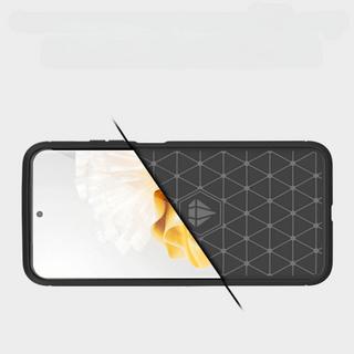 Cover-Discount  Huawei P60 / P60 Pro - Cover In Metallo Carbon Look 