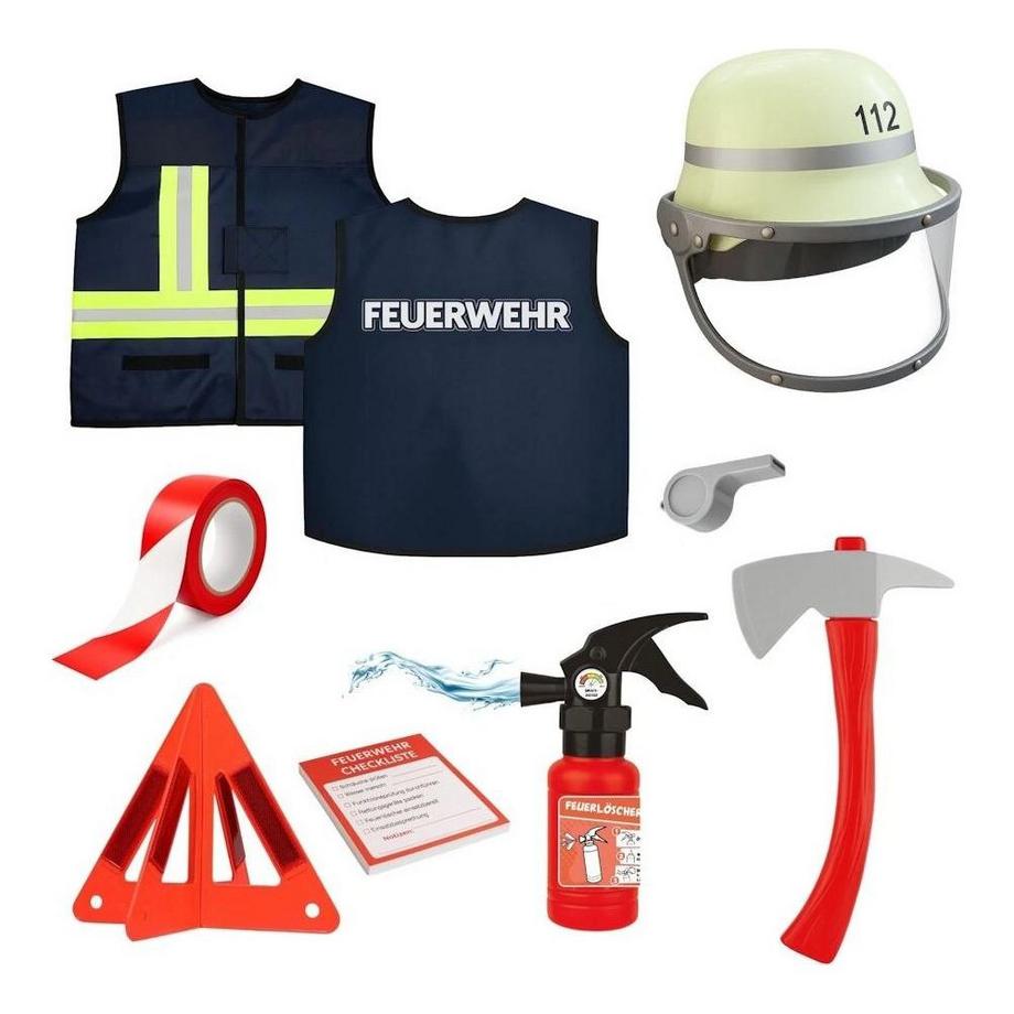 Alldoro  Feuerwehr Rollenspiel-Set 