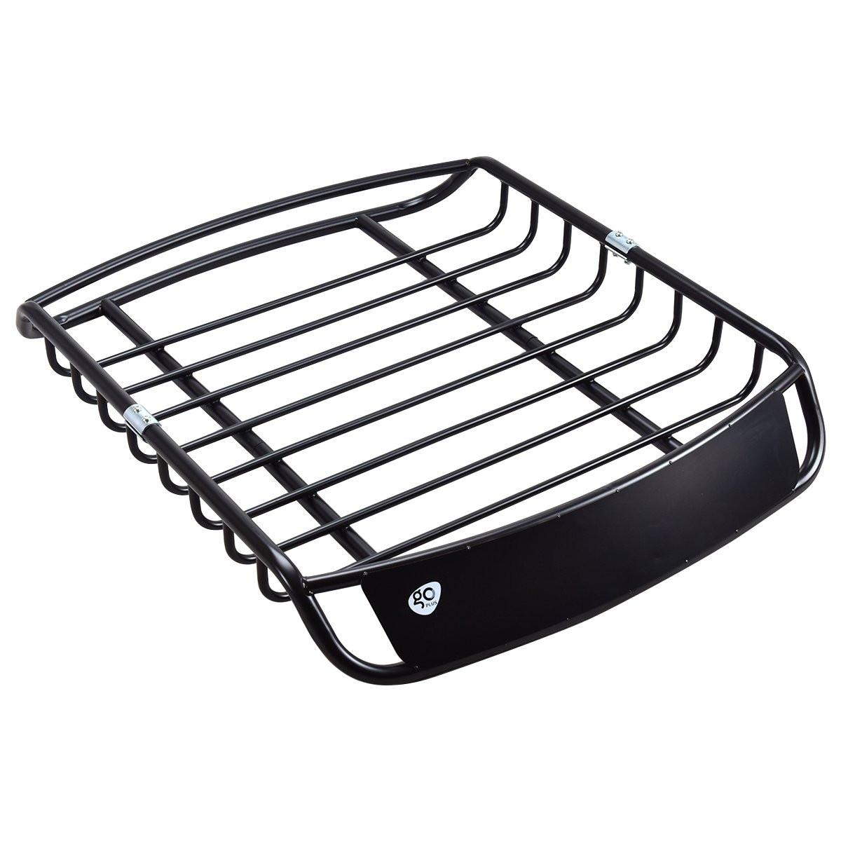 B2X Dachkorb Universal Aerodynamisches Design Auto Dachgepäckträger 120 x 98 x 17 cm Schwarz  