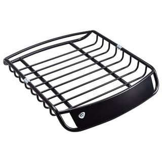 B2X Dachkorb Universal Aerodynamisches Design Auto Dachgepäckträger 120 x 98 x 17 cm Schwarz  